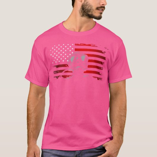 American Flag Scuba Diving T-shirt (Voorkant)