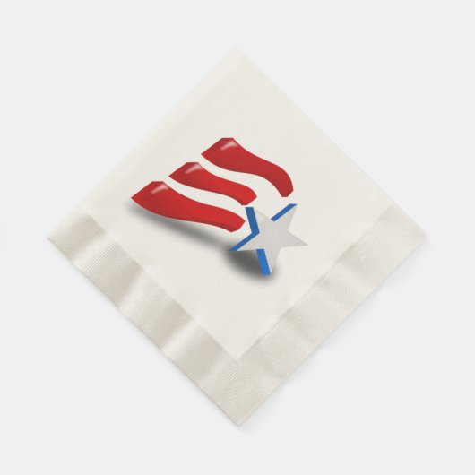 AMERICAN FLAG SERVET (Hoek)