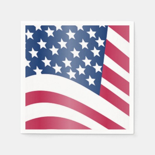 AMERICAN FLAG SERVET (Voorkant)