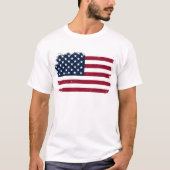 American Flag Shirt, vierde juli T-shirt (Voorkant)