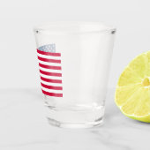 American Flag Shot Glass Glas (Rechts)