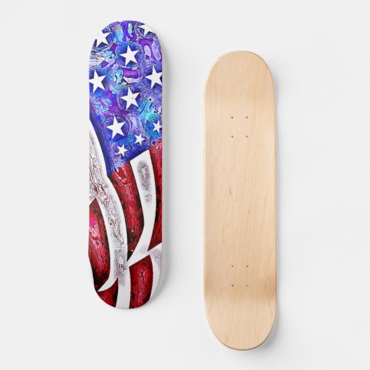 AMERICAN FLAG Skateboard (Voorkant)