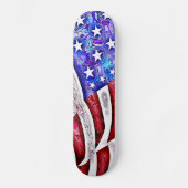 AMERICAN FLAG Skateboard (Voorkant)