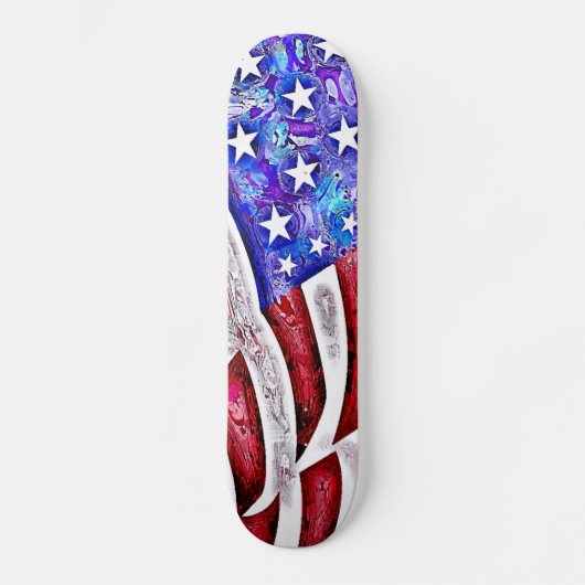 AMERICAN FLAG Skateboard (Voorkant)