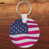 American Flag Sleutelhanger (Voorkant)