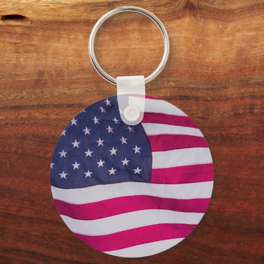 American Flag Sleutelhanger (Voorkant)