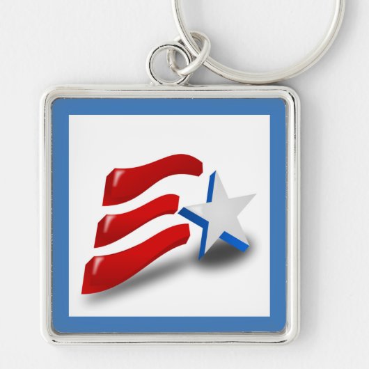 AMERICAN FLAG SLEUTELHANGER (Voorkant)