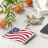 AMERICAN FLAG SLEUTELHANGER (Zijkant)