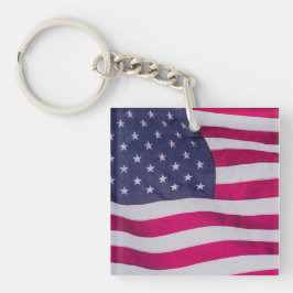 American Flag Sleutelhanger