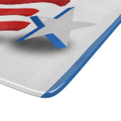 AMERICAN FLAG SNIJPLANK (Hoek)