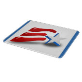 AMERICAN FLAG SNIJPLANK (Hoek)