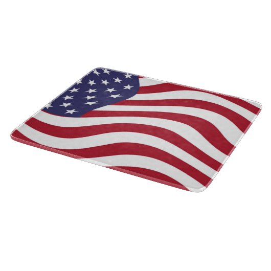 AMERICAN FLAG SNIJPLANK (Hoek)