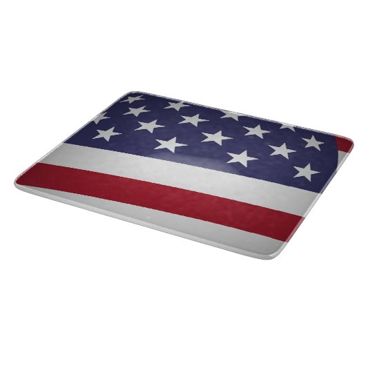 AMERICAN FLAG SNIJPLANK (Hoek)