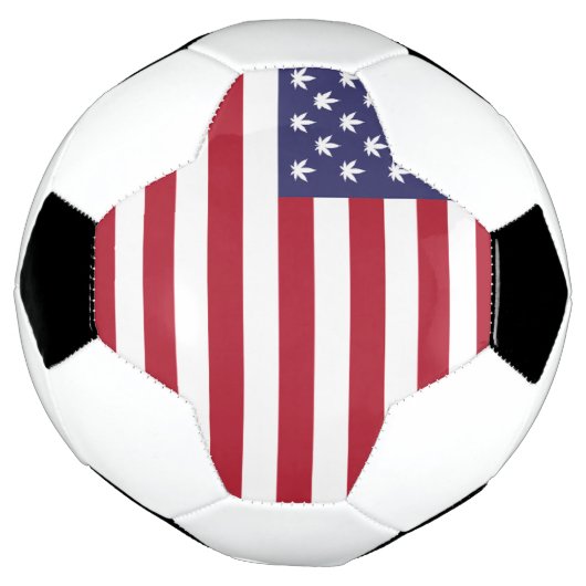 American Flag Soccer Ball Voetbal (Gedraaid)
