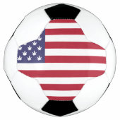 American Flag Soccer Ball Voetbal (Voorkant)
