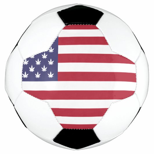 American Flag Soccer Ball Voetbal (Voorkant)
