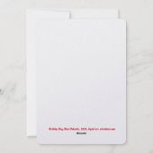 American Flag Star Feestdagenkaart (Achterkant)