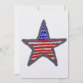 American Flag Star Kaart (Voorkant)