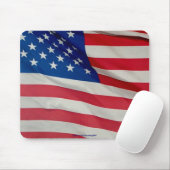 AMERICAN FLAG Stars & Stripes Patriotic Mousepad Muismat (Met muis)