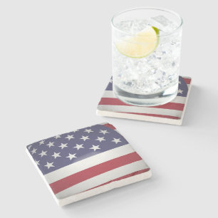 AMERICAN FLAG STENEN ONDERZETTER
