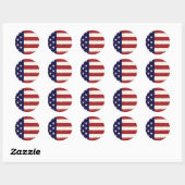 American Flag Sticker (Vel)