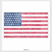 American flag sticker (Vel)