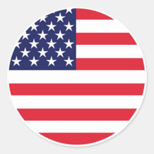 American Flag Stickers door Burton (Voorkant)
