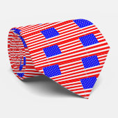 AMERICAN FLAG STROPDAS (Opgerold)