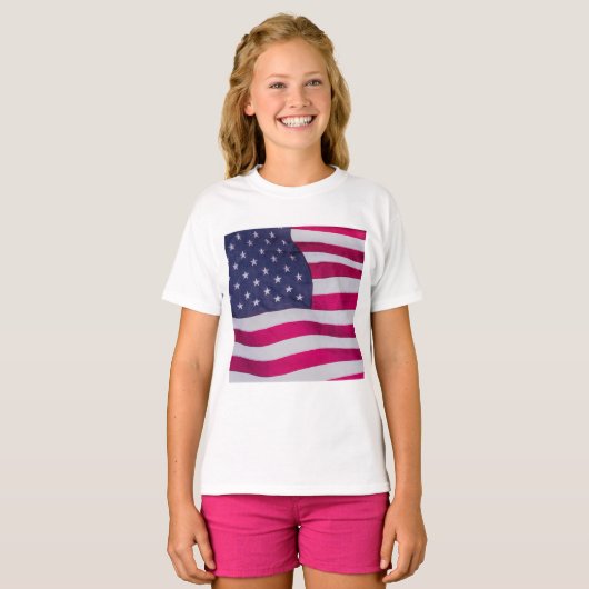 American Flag T-shirt (Voorkant volledig)