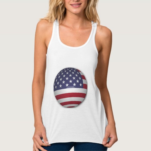 AMERICAN FLAG TANKTOP (Voorkant)