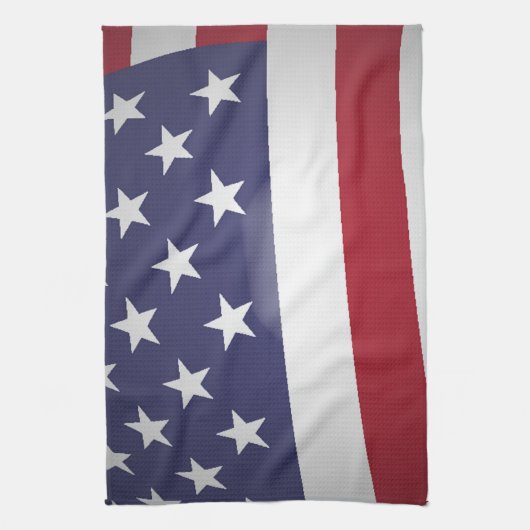AMERICAN FLAG THEEDOEK (Verticaal)