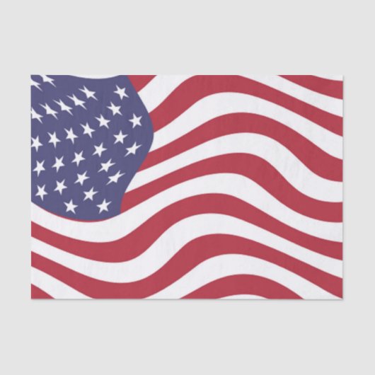 AMERICAN FLAG TISSUEPAPIER (Voorkant)