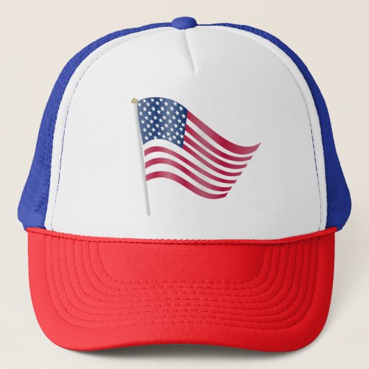 AMERICAN FLAG TRUCKER PET (Voorkant)