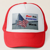 AMERICAN FLAG TRUCKER PET (Voorkant)