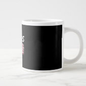 American Flag Upside Down Distress No Kings Long F Grote Koffiekop (Rechts)