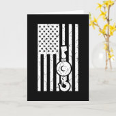 AMERICAN FLAG US FLAG Crane Operator Towing Truck Kaart (Gele Bloem)