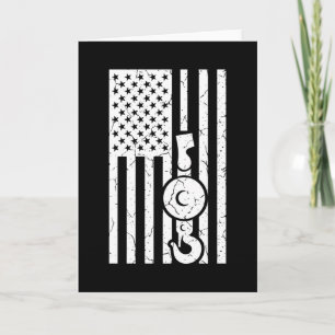 AMERICAN FLAG US FLAG Crane Operator Towing Truck Kaart