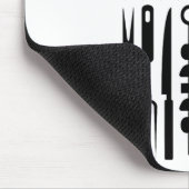 American Flag Utensil BBQ Tools Griller Pitmaster Muismat (Hoek)