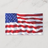 American Flag Visitekaartje Design (Voorkant)