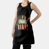 American Flag Welding Helmet Shape Cute Welder Schort (Insitu)