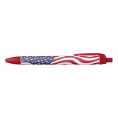 AMERICAN FLAG ZWARTE INKT PEN (Bovenkant)