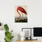 American Flamingo Poster (Thuiskantoor)