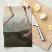 American Flamingo Theedoek (Quarter Fold)