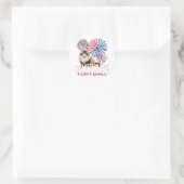American Fluffball - Sticker voor katten (Tas)