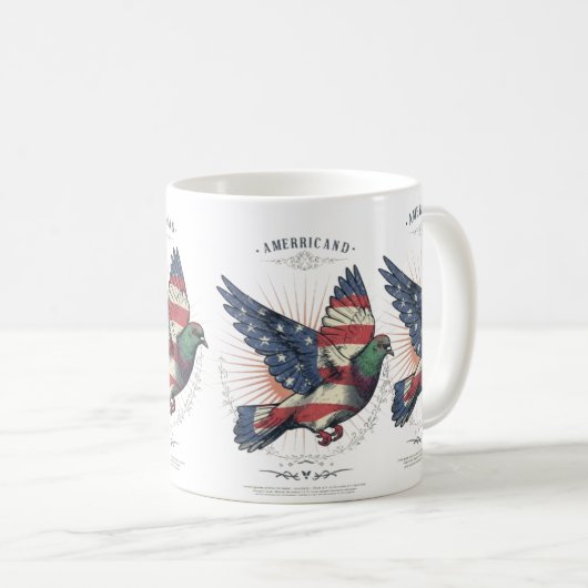 American Flying Pigeon Classic Mok (Voorkant rechts)