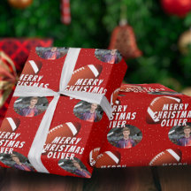 American Football Bal Kerstmis Foto