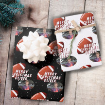 American Football Bal Kerstmis Jongen Foto