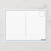 American Football Ball Birthday Foto Dank u Briefkaart (Achterkant)