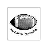 American Football Ball Custom Name Rubberstempel (Afrduk)