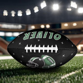 American Football Ball Helmet Cartoon Afbeelding N